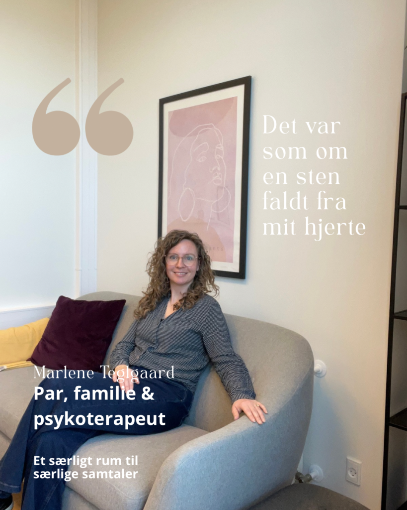 Psykoterapi vigtige samtaler om trivsel og relationer